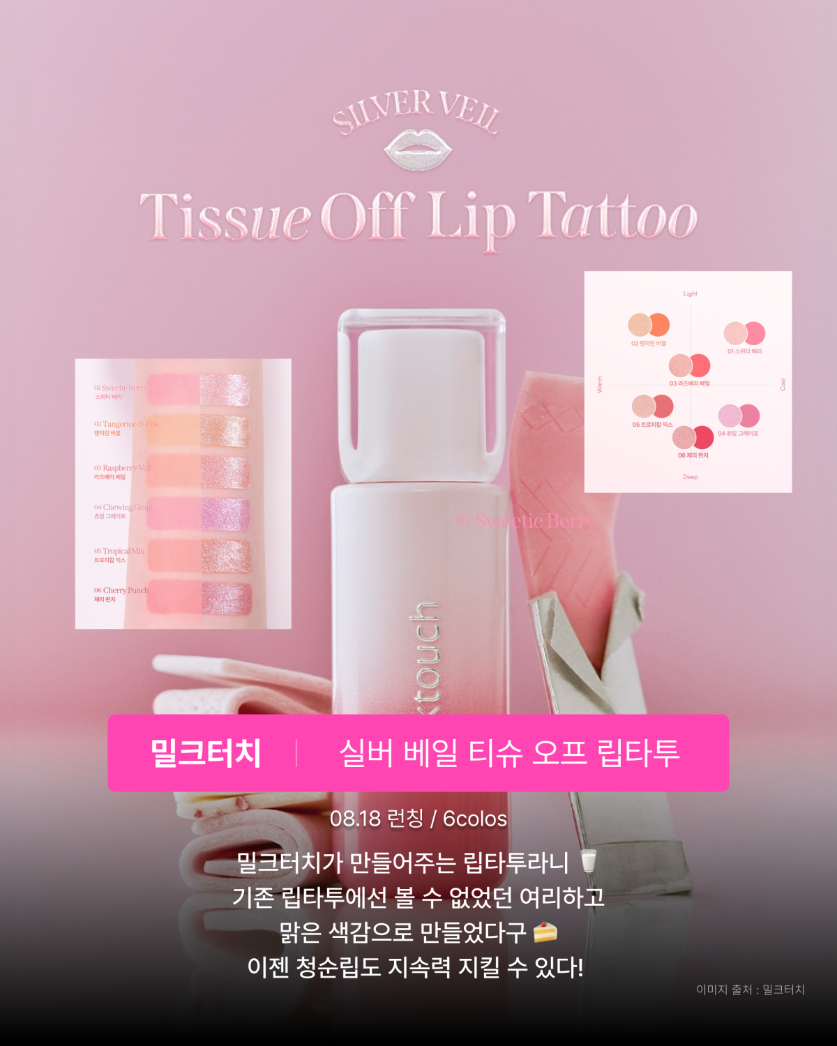 Milk Touch lip tattoo product image